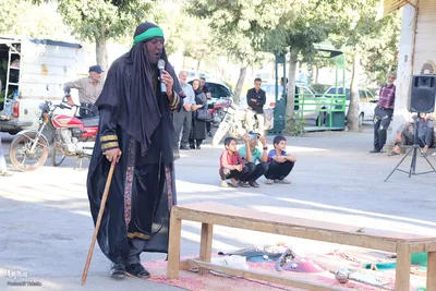 مراسم 28 صفر در آستان امامزاده عبدالله ملایر‎