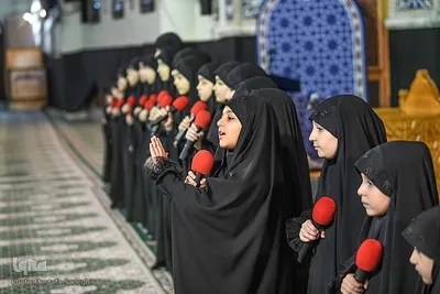 گردهمایی سه ساله‌های حسینی در حرم حضرت عبدالعظیم(ع)