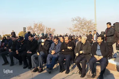 مراسم تشییع پیکر اسفندیار قره‌باغی 18 اذر ماه تبریز‎‎