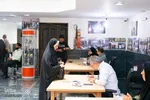 اصحاب رسانه اصفهان در پای صندوق‌های رأی