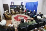 جلسه قرارگاه راهبری مساجد استان که با حضور حجت‌الاسلام‌ والمسلمین حاج‌علی‌اکبری