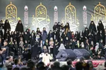 عزاداری شب پنجم محرم الحرام در باغ جنت