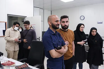 بازدید دانشجویان دانشگاه فرهنگیان قزوین از ایکنا