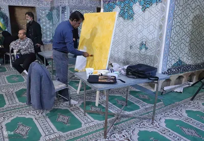 کارگاه نقاشی «رسم شاهدان شیدایی» در تبریز