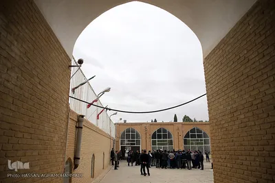 بازدید شرکت کنندگان سومین مراسم ملی بزرگداشت مجاهدان در غربت از آثار تاریخی دامغان