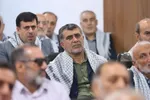 آیت‌الله محمدباقر محمدی لائینی در دیدار اعضای ستاد بزرگداشت هفته دفاع مقدس و جمعی از پیشکسوتان جهاد و مقاومت