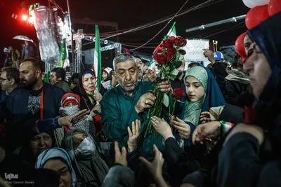 جشن شب ولادت امام رضا(ع) در میدان صادقیه