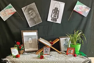 گرامیداشت شهدای جبهه مقاومت در مدارس ملایر