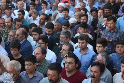 مراسم تشييع سلام اکبری از شهدای مدافع‌حرم