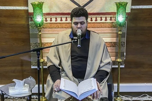 فرازی از تلاوت «سید محمد حسینی‌پور» از سوره مبارکه انسان + صوت