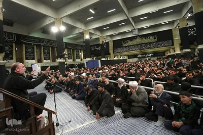 دومین شب عزاداری ایام محرم در حسینیه امام خمینی(ره)