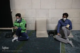 مراسم احیای شب نوزدهم ماه مبارک رمضان در مسجد دانشگاه تهران