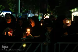 شام غریبان امام حسین(ع) در حرم رضوی