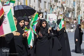 تشییع پیکر شهدای راه وطن در اهواز