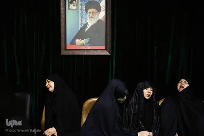 وداع با پیکر شهید مدافع حرم «بهرام مهرداد» در معراج شهدای تهران
