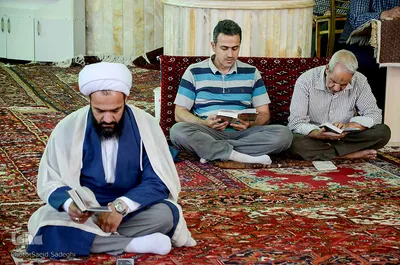 مراسم پرفیض دعای ندبه در مهدیه تبریز