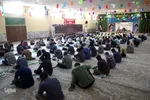 آئین جزخوانی قرآن کریم مددجویان زندان مرکزی قم