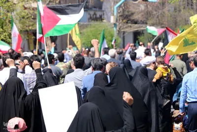 راهپیمایی روز قدس در یزد