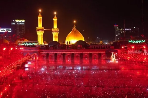 شب اول محرم در کربلای معلی و نجف اشرف به روایت تصاویر