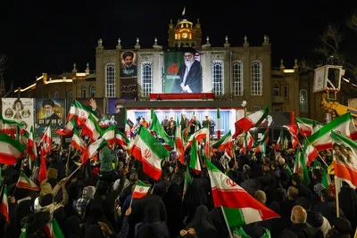 اجتماع مردم تبریز در خونخواهی قائد امت در شب ۱۲ فروردین
