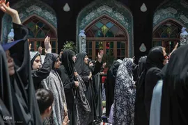 مراسم تاسوعای حسینی در امام زاده صالح(ع) تجریش