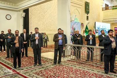ششمين همايش «افتخار خدمت» خادمان حرم شاهچراغ