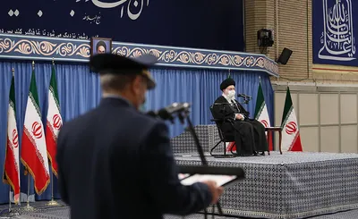 دیدار فرماندهان و کارکنان نیروی هوایی ارتش با رهبر انقلاب