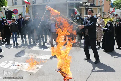 مراسم نمادین روز جهانی قدس در تبریز