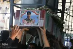 تشییع پیکر شهید «حسین سامی‌مقام» در اصفهان
