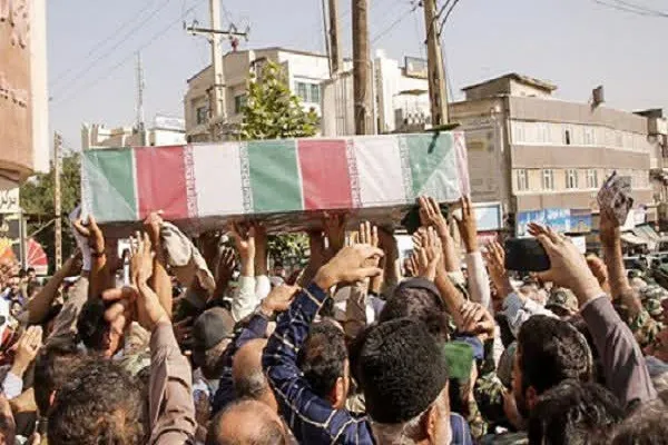 پیکر شهید امنیت «مرتضی ابراهیمی» در شهریار تشییع شد