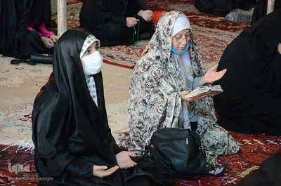 مراسم تحویل سال نو در آستان مقدس امامزاده سید حمزه(ع)‎ - تبریز