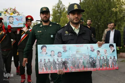 استقبال از شهید مدافع حرم «اکبر زوار جنتی» در تبریز
