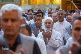 اقامه نماز عید قربان در آستان عباسی