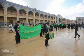 «میهمانی لاله‌ها» در حرم شاهچراغ (ع)‎‎