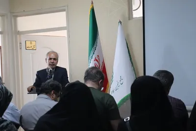 نشست خبری مجمع خیرین سلامت بااصحاب رسانه ملایر‎