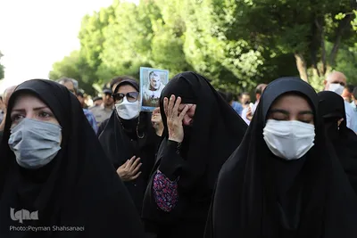 تشییع پیکر شهدای تازه تفحص شده در اصفهان