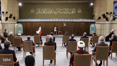 دیدار رئیس و مسئولان دستگاه قضائی با رهبر انقلاب