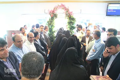 نخستین کاروان زائران استان بوشهر به سرزمین وحی اعزام شدند