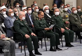 رهبر انقلاب اسلامی در دیدار دست‌اندرکاران برگزاری کنگره شهدای قم
