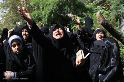 مراسم تشییع و خاکسپاری شهید گمنام در فدراسیون تکواندو 