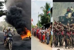 ভয়াবহ পরিস্থিতি মিয়ানমারে, ১৬ বিক্ষোভকারীকে গুলি করে মারল জান্তা সরকার