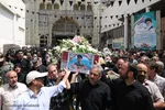 تشییع پیکر شهید «حسین سامی‌مقام» در اصفهان