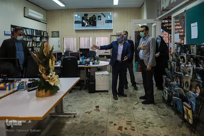 بازدید سردار جمیل بابایی از تحریریه ایکنا