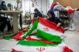 نقش پرچم‌دوزی بانوان جهادی؛ از جبهه‌های نبرد تا خط مقدم تولید
