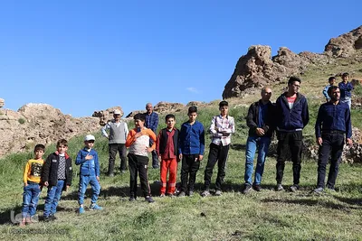 نشست خبری محمد اسکندری، مدیرکل دفتر امور روستایی و شوراهای استانداری استان آذربایجان شرقی در روستای سفیده خان