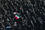 تشییع ۶ شهید گمنام دوران دفاع مقدس در البرز