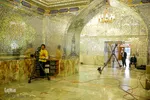 لحظه تحويل سال نو در حرم مطهر حضرت شاهچراغ