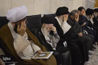 مراسم اولین سالگرد ارتحال آیت‌الله هاشمی شاهرودی