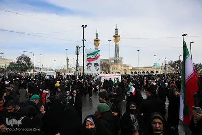 راهپیمایی ۲۲ بهمن در مشهد 