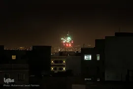 نورافشانی شب ۲۲بهمن۹۷